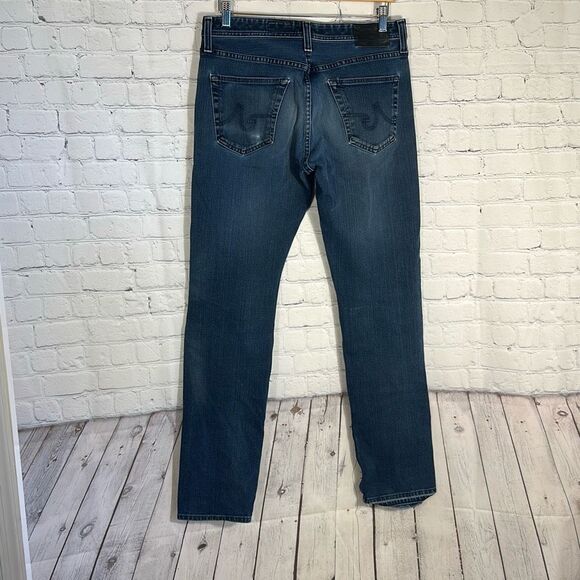 Adriano Goldschmied AG Jeans Mens size 31 34 The Graduate Denim 360 Stretch - Picture 7 of 12